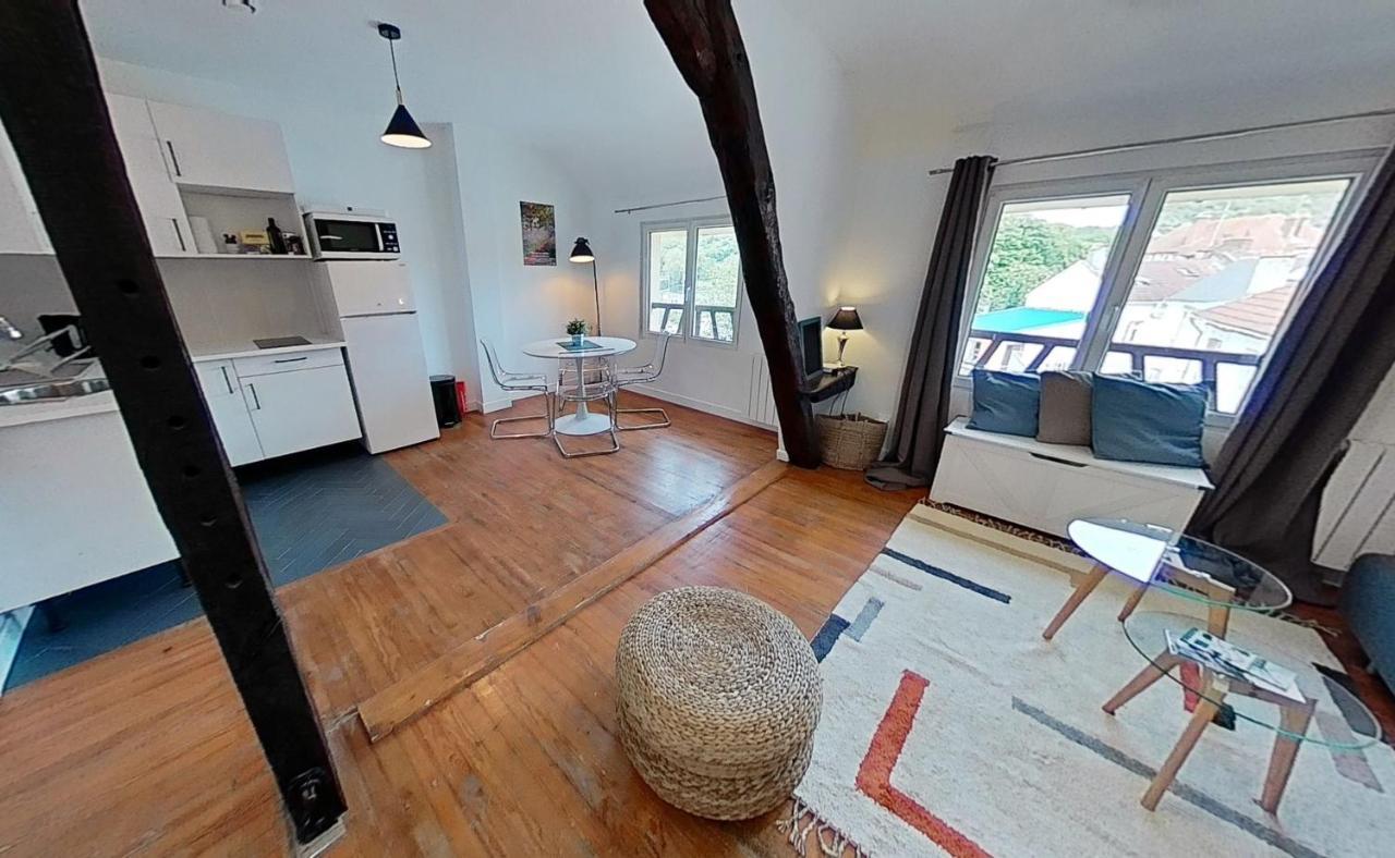Vue Sur Seine Lägenhet Vernon  Exteriör bild