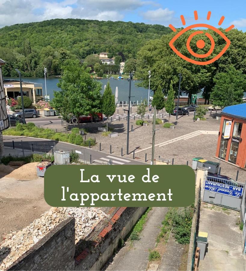 Vue Sur Seine Lägenhet Vernon  Exteriör bild